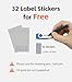 USB Flash Drive Case with Labels, Gifts for Men, USBs Case Organizer Holds 30 Pcs, USBs Storage Cases, USB Sticks Holder, Thumb Drive Cases, Fits for Samsung/Sandisk/Jump Drive, etc, Black