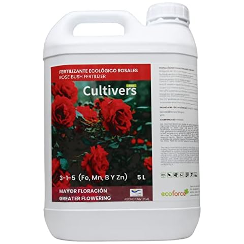 CULTIVERS Fertilizante Rosales Ecológico 5 L Cover