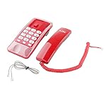 MYADDICTION-Mini-Wall-Phone-Corded-Powered-by-Telephone-Line-for-Hotel-Family-Red-Home-Telephones-Accessories-Corded-Telephones-consumerelectronics