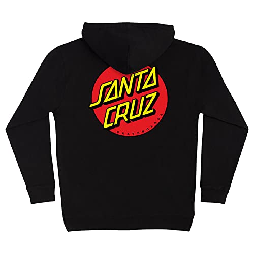 SANTA CRUZ Men's Pullover Hooded Sweatshirt Classic Dot Skate Sweatshirt2