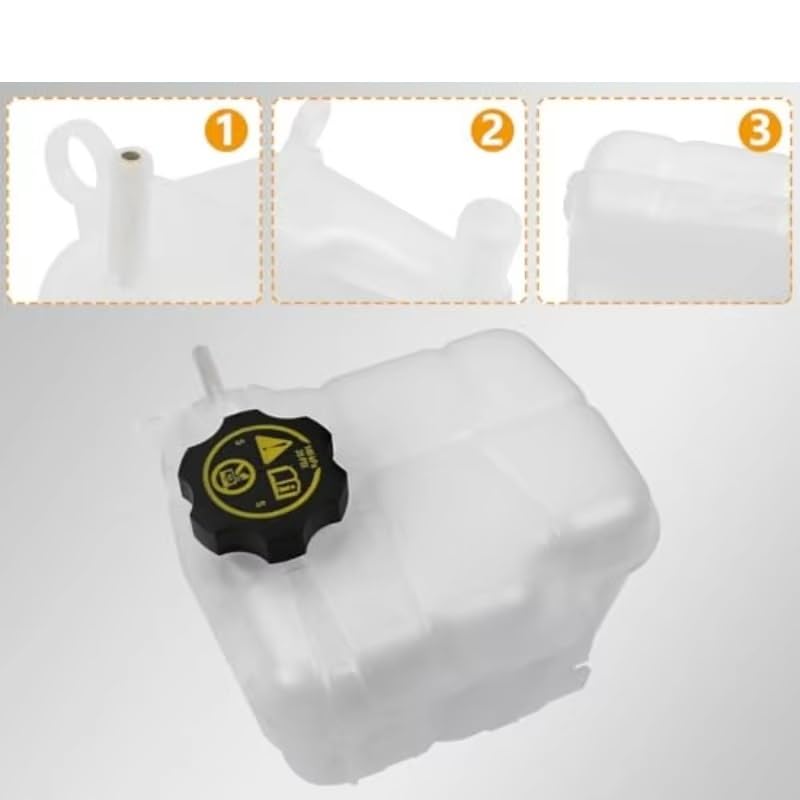 Compatible Con Buick Para Cascada Para Verano Depósito Refrigerante Coche Tanque Depósito Radiador Refrigerante Motor Con Tapa 13393368 Reserva Refrigerante