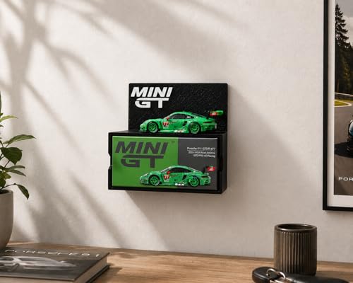 Image of Mini GT Display Shelf for 1:64 Diecast Cars & Display Boxes | Wall Mount or Desktop Showcase Stand | Premium Matte Finish Collector Display Rack | Mini GT Display Holder (Shelf Only)