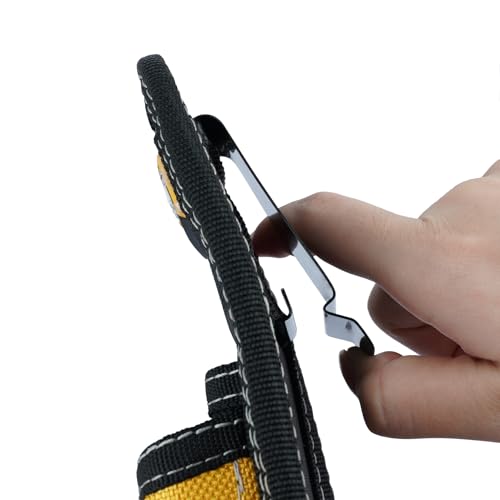 Image of Small Tool Holder, Min Work Organizer Tool Pouch and Knife Holder with Snap Clip
