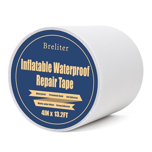 Breliter Inflatable Waterproof Repair Tape - Waterproof TPU Patch...