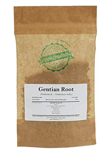 Racine de gentiane tisane Gentian root tea Gentiana L