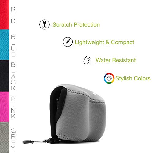 Funda para cámara MegaGear neopreno para Panasonic Lumix miniatura 2