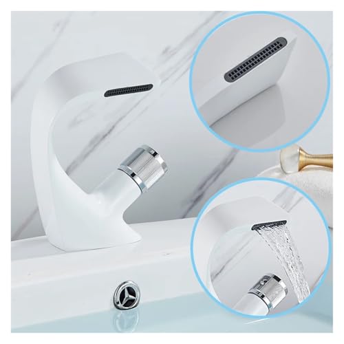 Mitigeur lavabo anti-éclaboussures pour installation rapide sur comptoir - 4