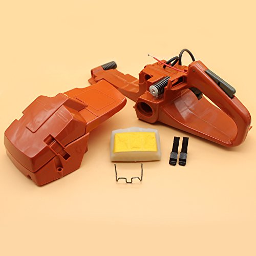 Tanque de combustible manija trasera cilindro motor filtro de aire cubierta clip para Husqvarna 365 371 372 XP 372XP 362 Motosierra