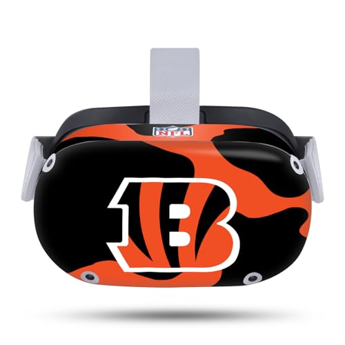 Vinyle Cincinnati Bengals Meta Quest 2 autocollant protection NFL