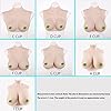 CHBIN Silicone Artificiels Crossdressers Transgenre Soutien Gorge Rempli Silicone H Cup Crossdresser Silicone Poitrine Transgenre Soutien Gorge Prothèses Masturbations Mammaires, Ivoire #2