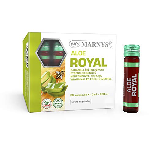 Marnys Aloe Royal Aloe Vera, Jalea Real, Vitaminas 20 Viales
