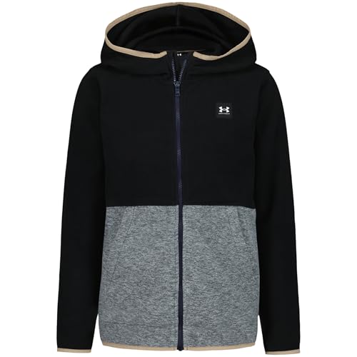 Image of Under Armour Boys' Pullover Hoodie Sweatshirt, Soft & Comfortable Fleece, Outdoor Collection