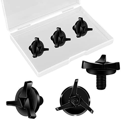 3pcs Helmet Screws, Motorcycle Helmet Screws Motorcycle Helmet Visor Screws Motorcycle Helmet Accessories (Black)