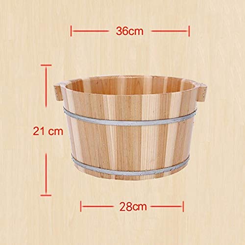 Spa de pies de madera maciza para uso doméstico miniatura 2