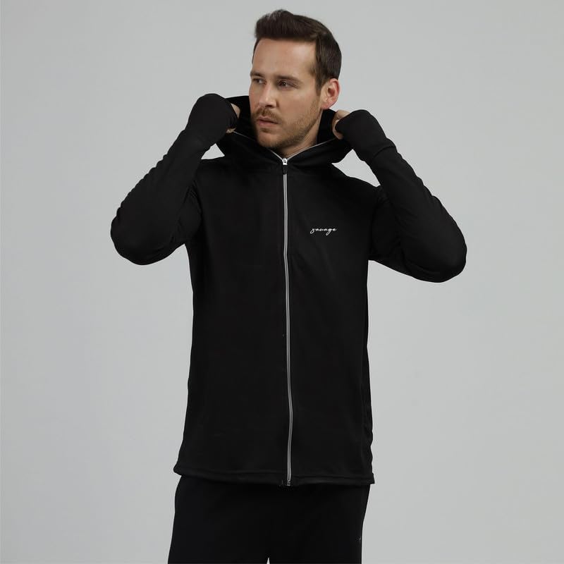 Image of BE SAVAGE Balaclava Sunscreen Jacket For Men