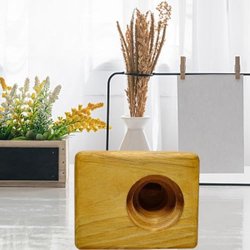 Artisanat en bois pour décoration de bureau et amplification de smartphone