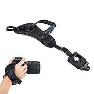 JJC Sangle pour appareil photo reflex numérique (avec plaque de type Arca)
