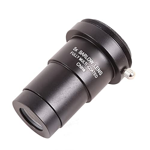 Evite imágenes pequeñas con el ocular 5X para telescopio astronómico de 31,7 mm