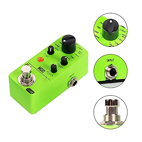MKYSB FC05 Modulation Multi Effects Pédale MOD Guitar Pédale 11 Modes Chorus Flanger Phaser Tremolo Auto Wah - Les Beatles, Paul McCartney, John Lennon, RIngo Starr, George Harrison MKYSB FC05 Modulation Multi Effects Pédale MOD Guitar Pédale 11 Modes Chorus Flanger Phaser Tremolo Auto Wah – Image 6