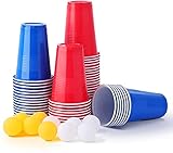 🍺 Nuestro "Beer Pong Set" es adecuado para celebraciones y eventos de todo tipo, ya sea una fiesta de bebida, cóctel, cerveza de Año Nuevo, Navidad, fiesta de cumpleaños, fiesta en el jardín de estudiantes, fiesta de lema, despedida de soltera, fiesta de inauguración de la casa, pizza o noche de barbacoa. , mientras que acampar, en festivales, etc. no solo es un completo éxito en todas las fiestas. también como regalo para los amigos de la borrachera.