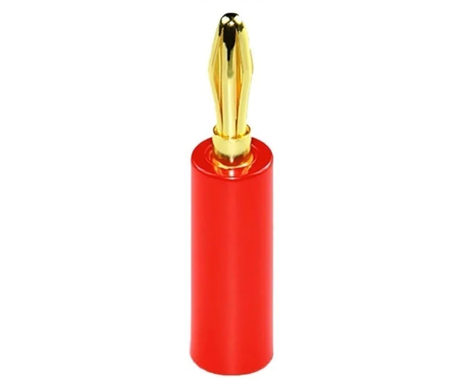Fiche banane 4 mm cuivre pur pour soudage d'amplificateur de puissance et caisson