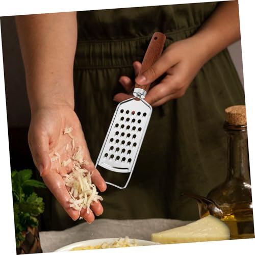 Rallador de queso acero inoxidable con mango ergonómico 2 piezas miniatura 4