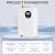 Tankless Water Heater Electric 110V,DDAYBF 3000W Under Sink Instant On Demand Hot Water Heater, Portable Mini Water Heaters with Digital Display for Kitchen Bathroom RV