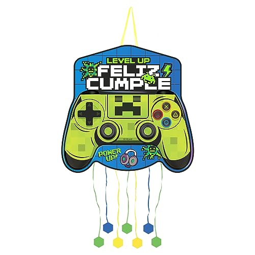 OH YEAH - Piñata de Cumpleaños Grande - Decoración Fiestas Infantiles Niño y Niña - Piñatas Grandes para Rellenar con Juguetes y chuches - FÁCIL DE RELLENAR