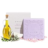 D’AEQ Shampoo Bar w/Jeju Cherry Blossom Scent | Gentle Deep Cleanser Infused w/Argan Oil & Coconut Oil, Natural Shine for All Hair Types | Silicone-Free & Sulfate-Free | Made in Korea | 3.0oz