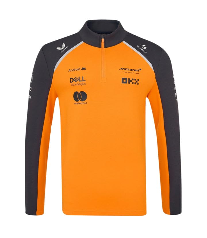 Sweat Unisexe Castore McLaren F1 Idéal pour les Week-ends de Grand Prix