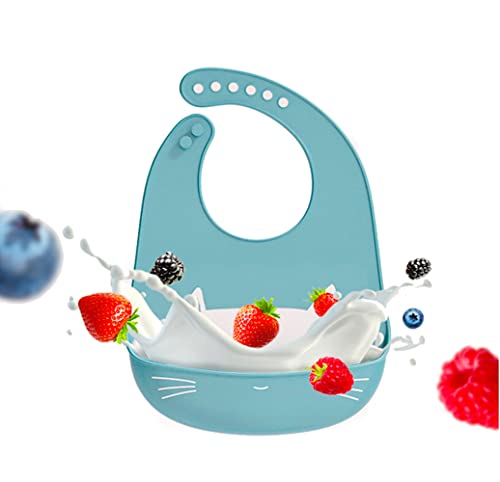 SLOSH Bavaglino Silicone Impermeabile con Tasca