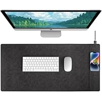 Almohadilla de escritorio de carga inalámbrica magnética,