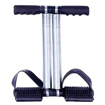 Double Spring Tummy Trimmer ab Exerciser (Black)