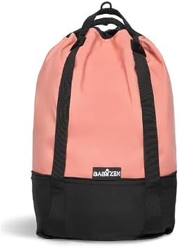 Stokke YOYO Bag, Ginger Blush - Provides Additional, Sturdy Storage on the YOYO2 Stroller - Includes Wheel Base & Hooks