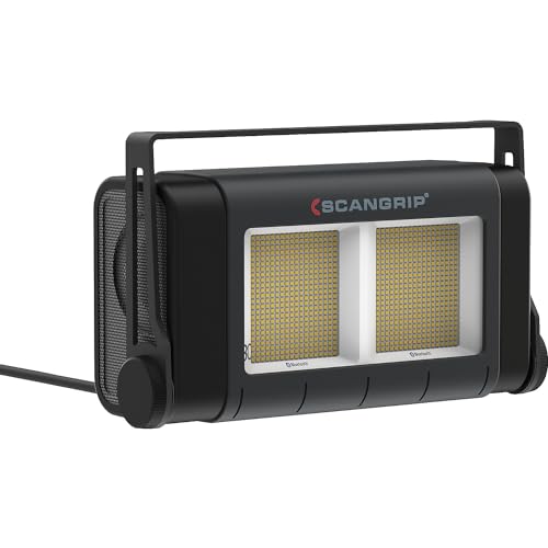 Faretto Led Da Esterno 60.000 Lumen Site Light 60 Scangrip Ad Alta Potenza Illuminazione Per Esterni