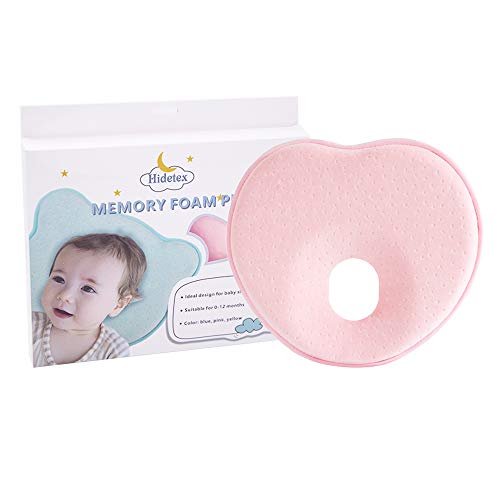 Hidetex Baby Pillow - Preventing Flat Head Syndrome (Plagiocephaly) for Your Newborn Baby，Made