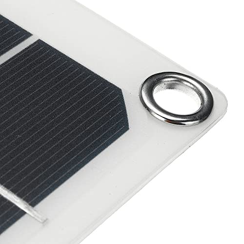 Conjunto de ventilador portátil 5W Dual-USB movido a energia solar painel solar painel solar de silí
