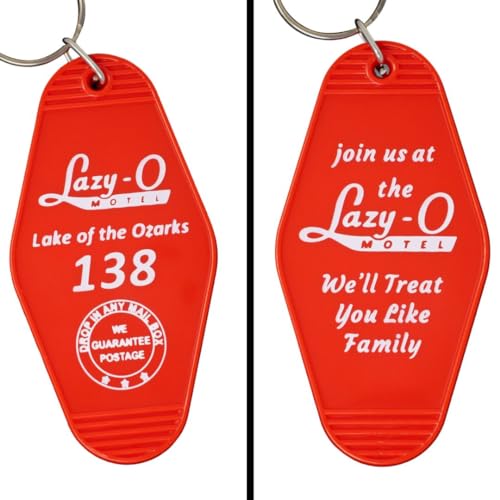 Image of Chillkat Vintage Hotel Motel Keychain