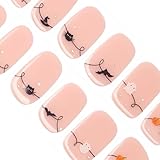 DANNI&TONI ジェルネイルシール ハロウィンネイル ネイルシール ハロウィン 硬化タイプ ネイルシール 硬化 ネイル ジ 長持ち無臭 防水 SGS認定 初心者簡単 ジェルネイルキット カラージェル 28シール ハサミあり (Spooky Sprinkle)