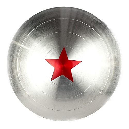 Escudo do Soldado Invernal de Alumínio 30 CM