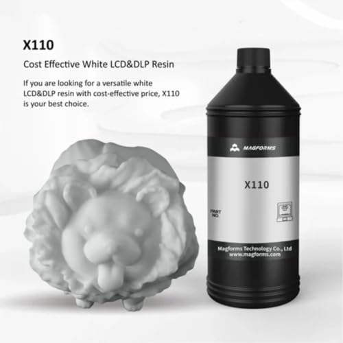 Image of 3IDEA Magforms X110 3D Photopolymer Resin White 1kg