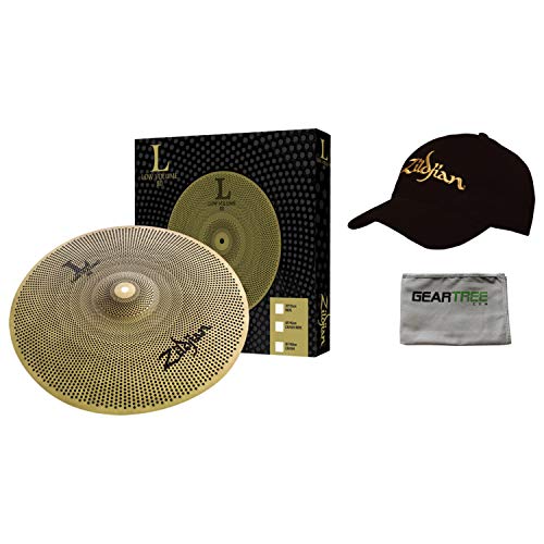 Zildjian L80 Low Volume 20 Inch Ride Cymbal with Baseball Cap and Polish Cloth