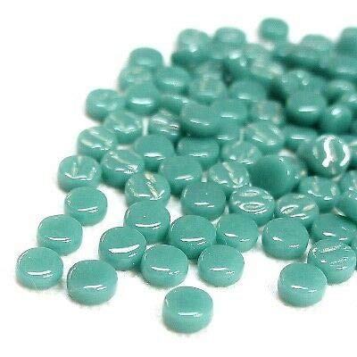 Craft Mosaic Tiles - 8mm - Darling Dotz - Teal 014