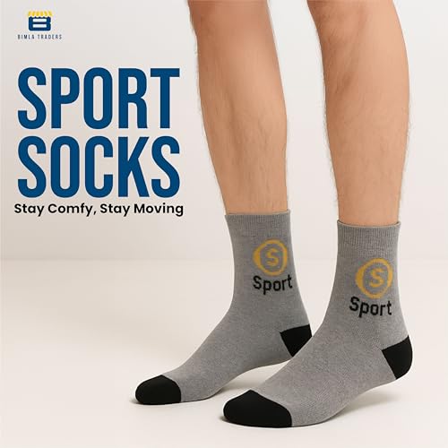 Image of CRAE Solid Ankle Socks for Men & Women | Modern Socks With Odour-Free Freshness | Breathable | Daily Use | Multicolor, Free Size