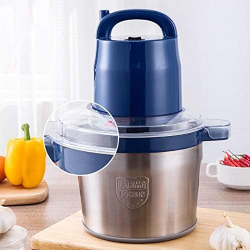 Meat Grinder 6L Consumer and Commercial Electric Stuffing, Chopped Vegetables, Pepper and Garlic, Meat Mixer, Multi-function Small
