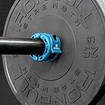 Olympic Barbell Clamps (Pair) – Locking 2" Olympic Size Weight Collars - Quick Release Collar Clips – Bar Clamps Great for Weight Lifting, Olympic Lifts and Strength Training - Image 3