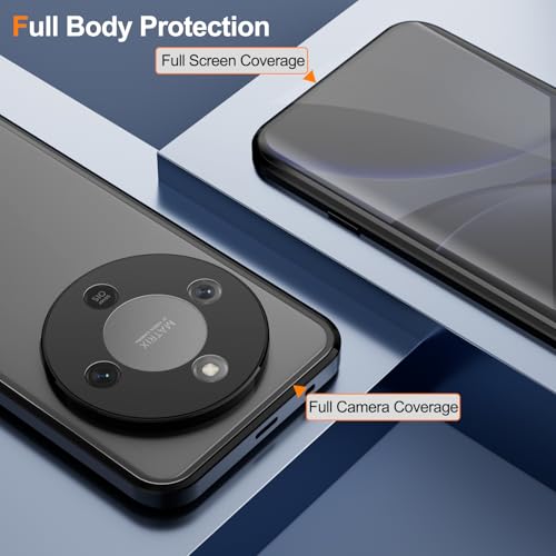 Coque de confidentialité Honor Magic 8 Lite 5G en métal et verre