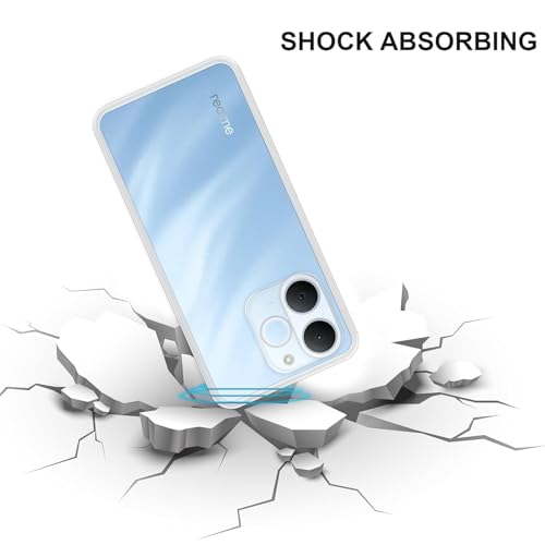 Image of COVERBLACK Flexible Rubber Case Back Cover Compatible for Realme NARZO 80Lite 4G - Transparent