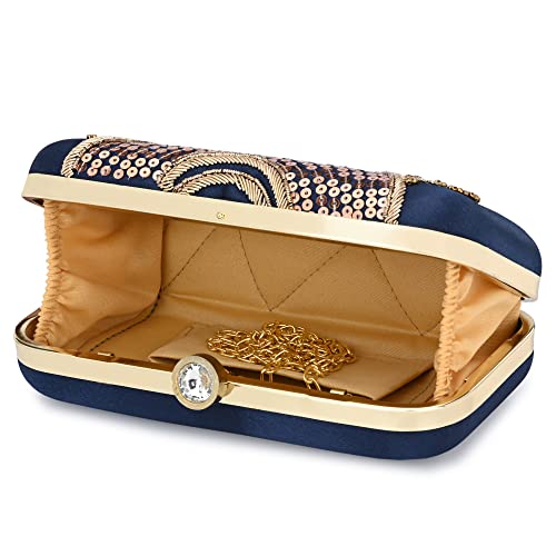 Image of For The Beautiful You Neck Embroidered Women's Clutch