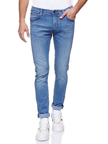 Lee Luke Jean Slim, Bleu (Minimalee Fy), 34W / 30L Homme
